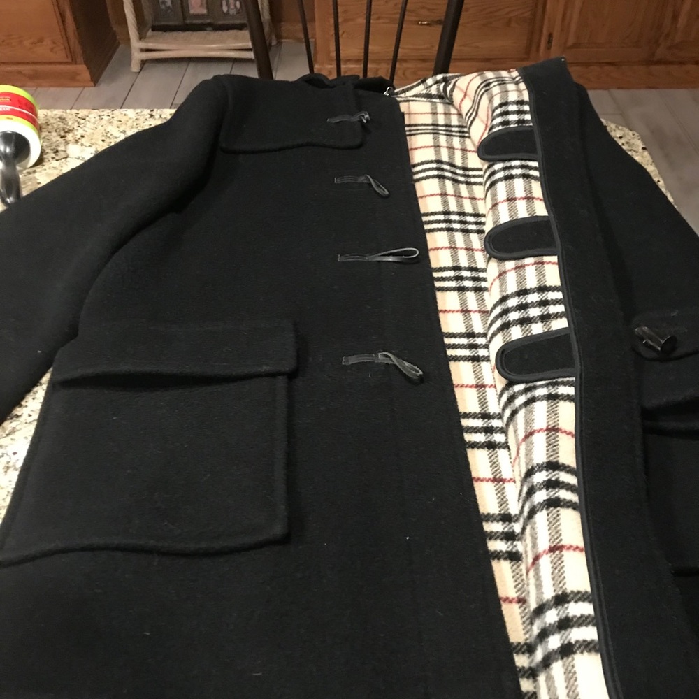 Burberry hooded Duffel coat